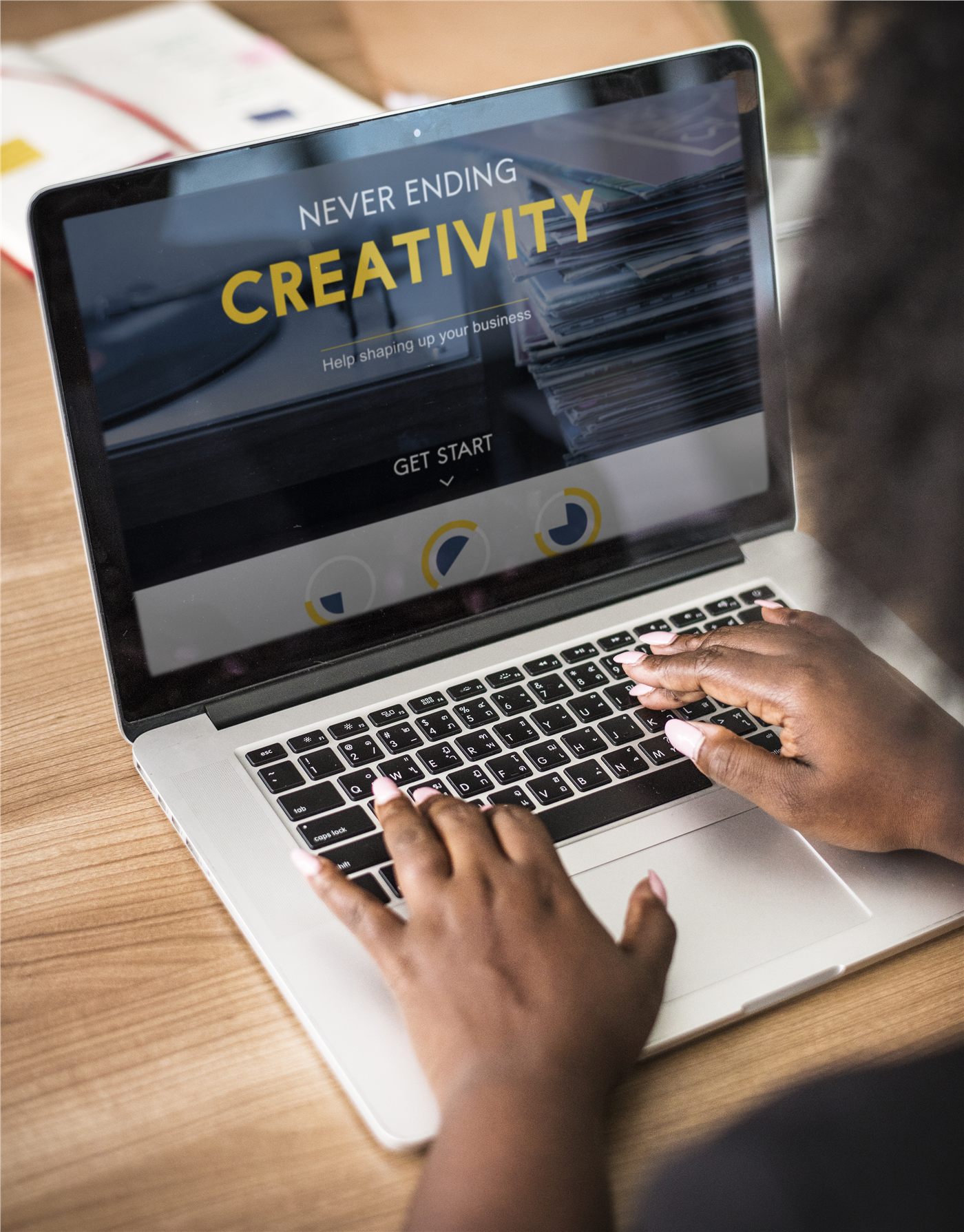 Business website project preview